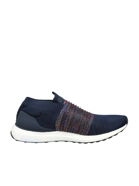 Adidas ultra boost deals laceless collegiate navy