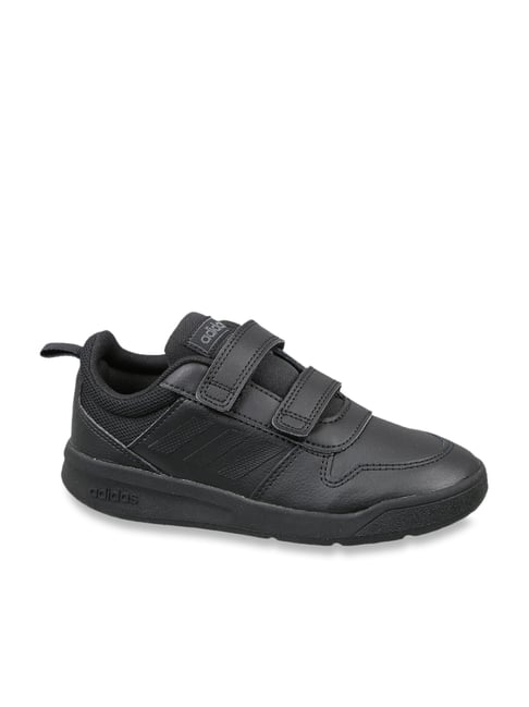 Adidas Kids Tensaur Black Running Shoes