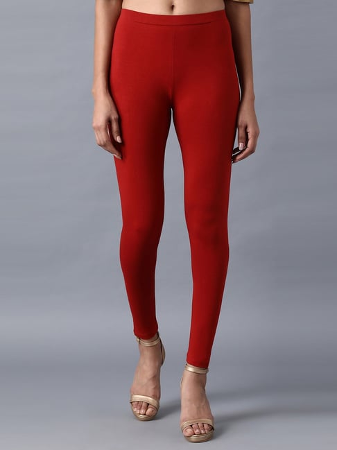 Maroon leggings online hotsell