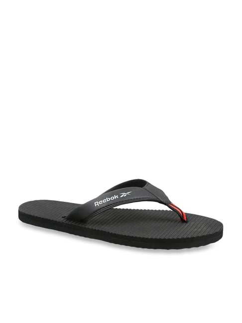 Reebok Men's Ultra LP Black Flip Flops