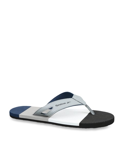 reebok jk grey flip flops