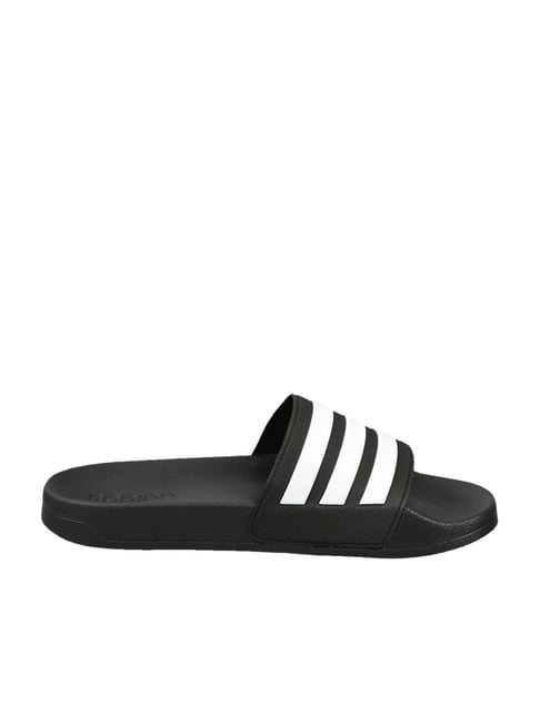 Adidas Men s Cloudfoam Splash Black Slides