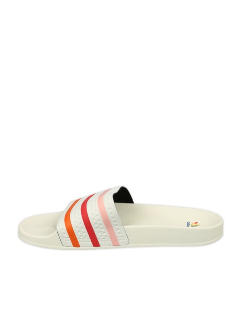 Buy Adidas Originals Adilette Casual White @ Tata Price Men at CLiQ Pride Sandals for Best