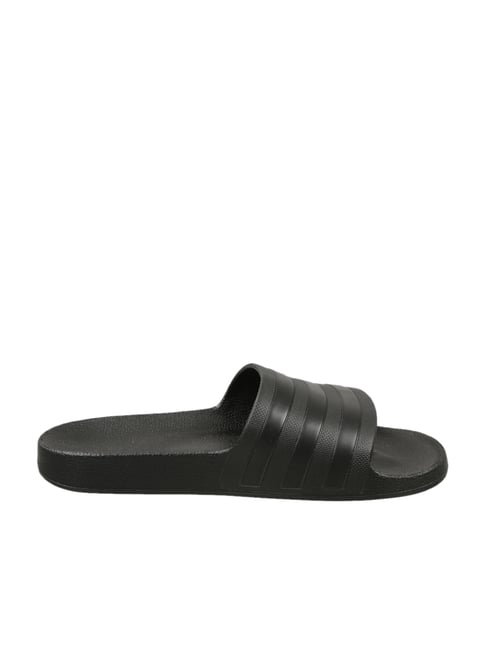 Buy Adidas Men's Adilette Aqua Black Casual Sandals Online at Best ...