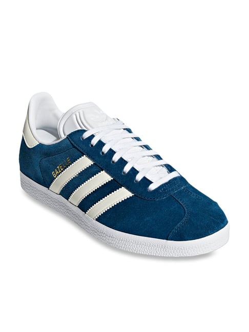 Adidas gazelle shop womens navy blue