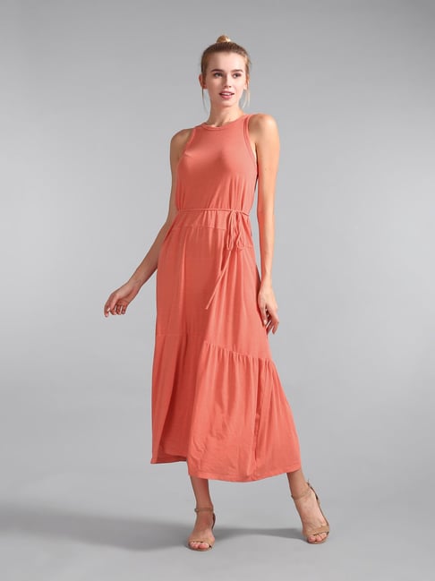 gap coral dress