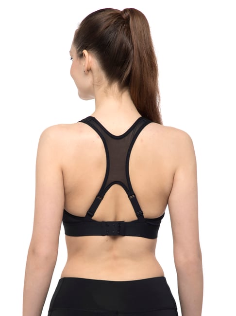 Buy Reebok Black Non Wired Non Padded Sports Bra for Women Online @ Tata  CLiQ