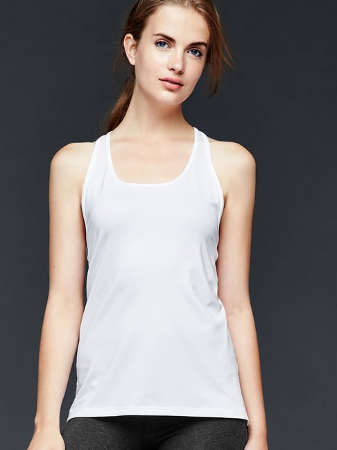 gap white tank top