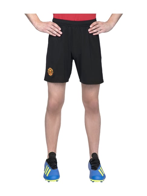Buy Adidas Kids MUFC H SHO Y Black Sports Shorts for Boys Clothing