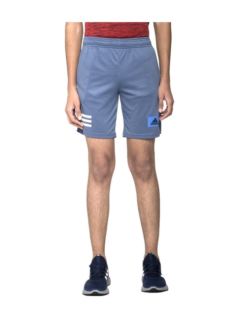 Buy Adidas Kids YB TR COOL SH Blue Sports Shorts for Boys Clothing