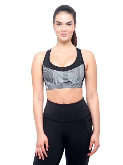 Reebok Black Non Wired Non Padded Sports Bra