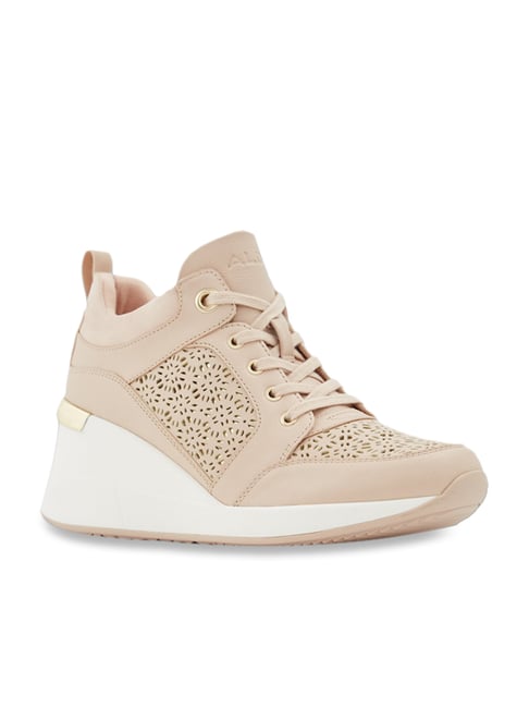 aldo pink sneakers