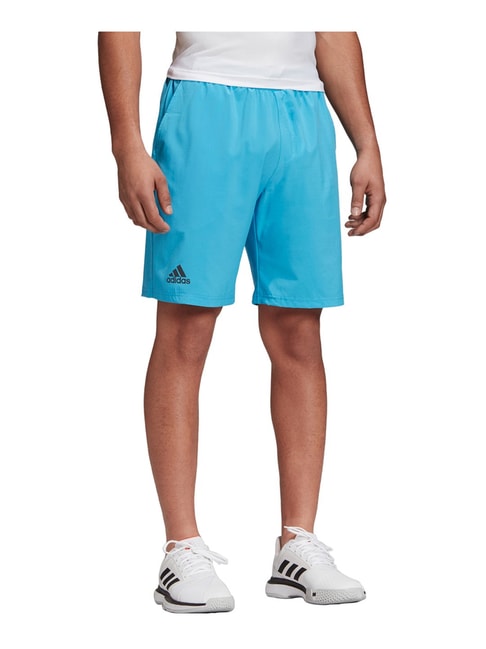 sky blue adidas shorts