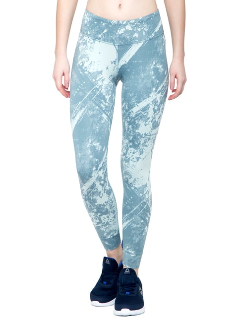 reebok printed tights