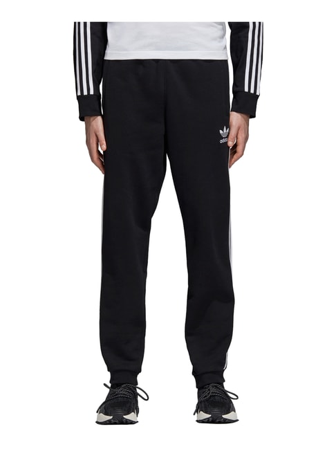 adidas Mens 3-Stripes Jogging Pants, Black/White, Medium : Amazon.in:  Clothing & Accessories