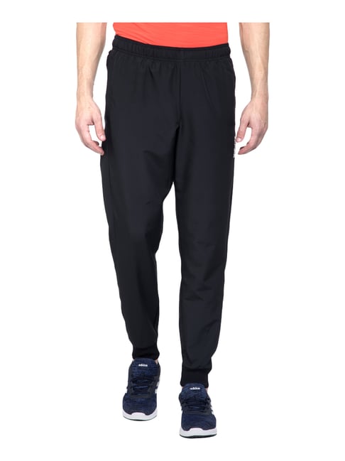 reebok solid men's track pants