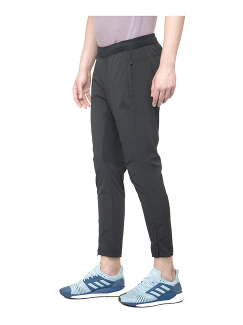 Buy ADIDAS Black Cotton Regular Fit Mens Track Pants  Shoppers Stop
