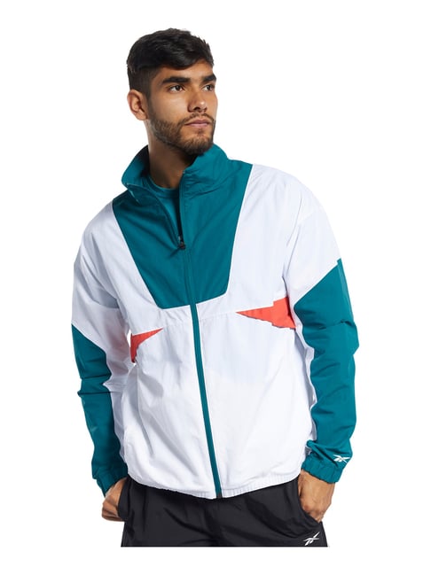 reebok green jacket