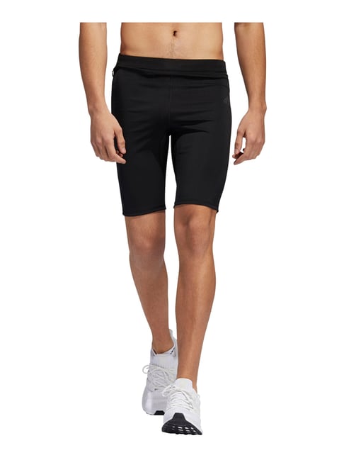 Adidas RS SHORT TIGHT Black Slim Fit Sports Tights