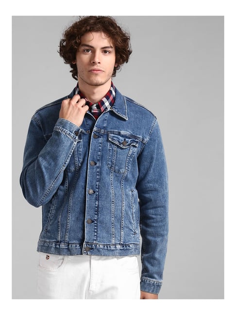 blue men's jacket buy online