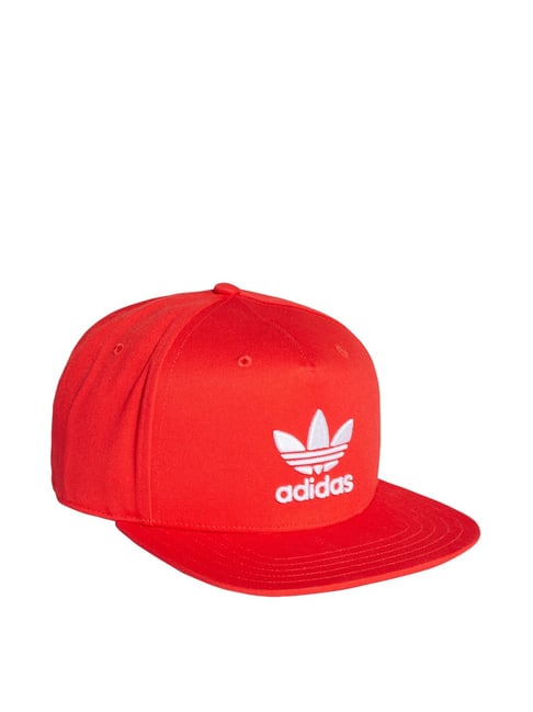 Adidas Red Cotton Baseball Cap