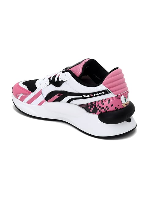 Buy Puma Kids Sega RS 9.8 Sonic Jr Pink White Sneakers for Girls