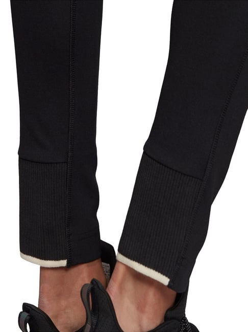 Buy Adidas Black Mid Rise Trackpants for Women Online Tata CLiQ