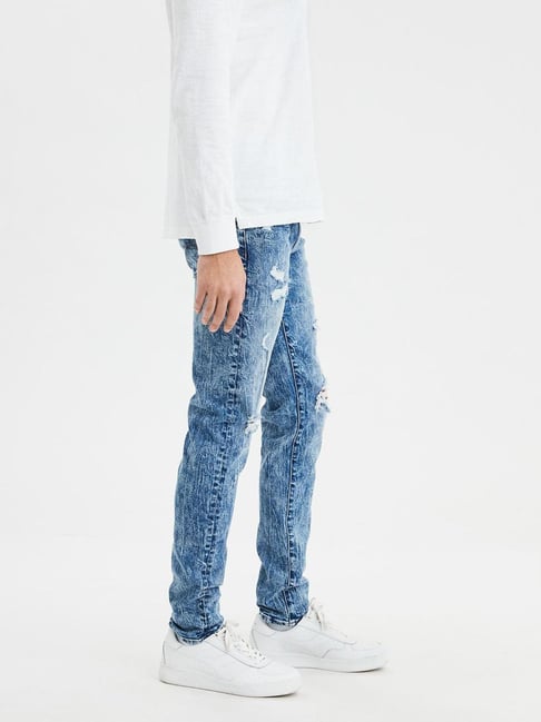 mens ripped skinny jeans american eagle