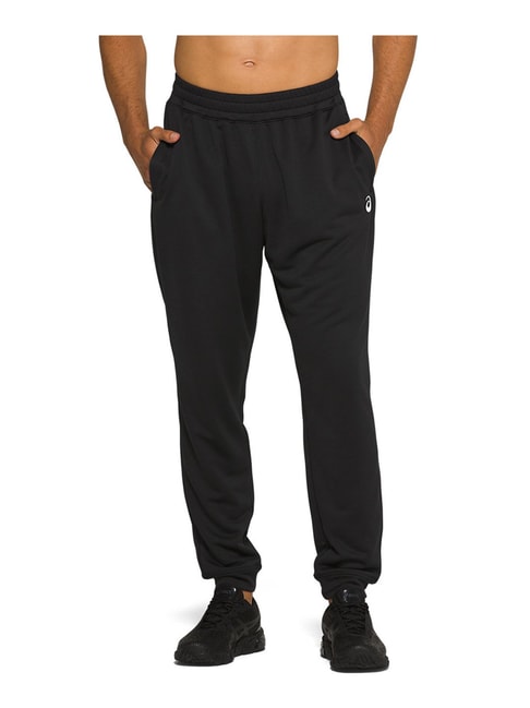 Buy ASICS Men Black & Neon Orange Panelled Regular Fit Quick Dry Training Track  Pant - Track Pants for Men 9948311 | Myntra