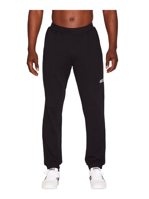 Buy Asics Black Regular Fit Track Pants for Men Online Tata CLiQ