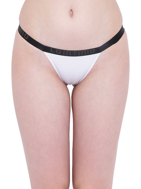 La Intimo White G-String Panty-picture-36