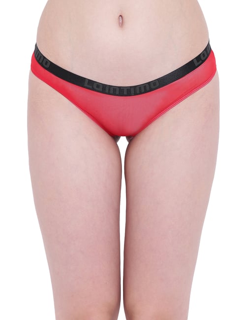 La Intimo Red Lace Bikini Panty-picture-30