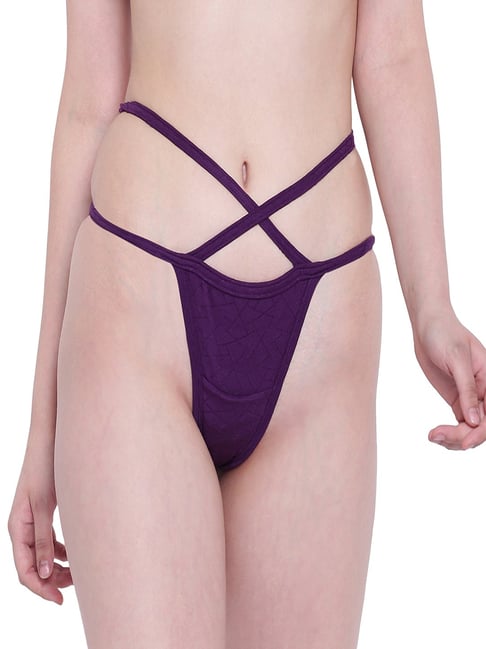 La Intimo Purple Bikini Panty-picture-14