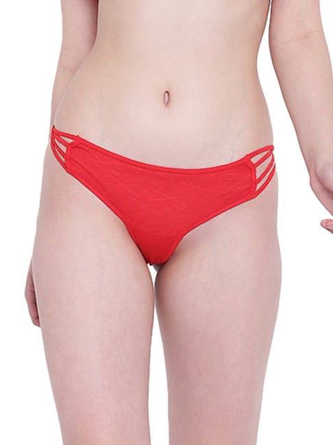 La Intimo Red Bikini Panty