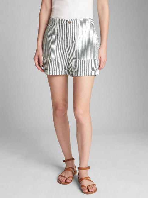 gap striped shorts