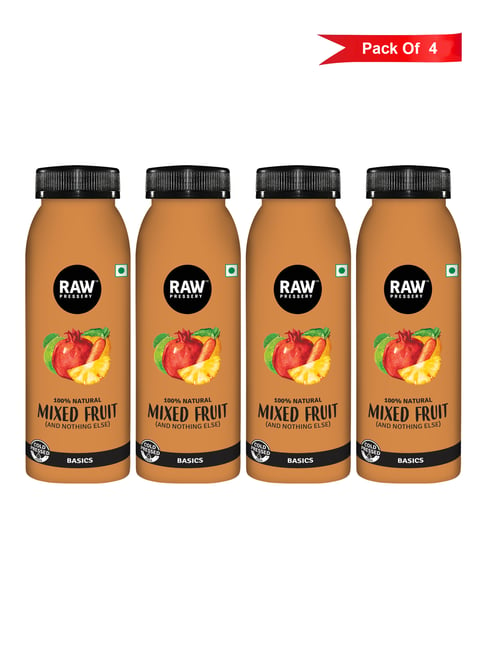 Buy Raw Pressery Mixed Fruit Juice (200 Ml) - Pack Of 4 At Best Price ...