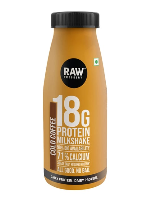 Buy Raw Pressery Cold Coffee Protein Milk Shake 200 Ml Pack Of 4 At Best Price Tata CLiQ