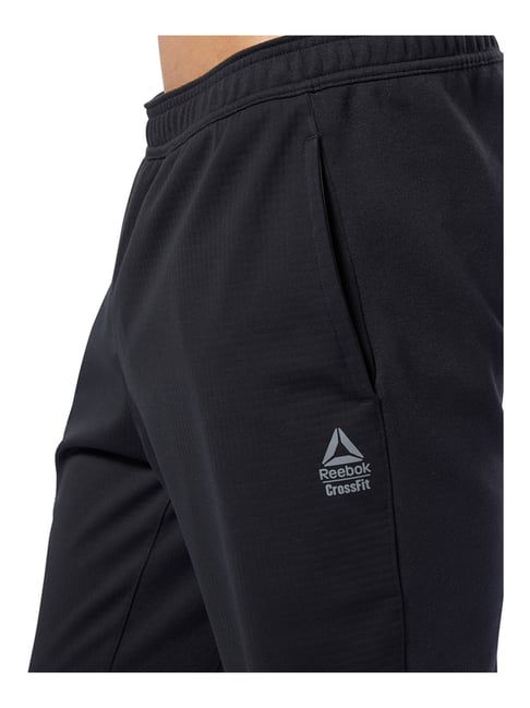 Buy Reebok Black Slim Fit Trackpants for Mens Online Tata CLiQ