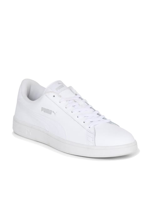 Puma Smash v2 L White Sneakers