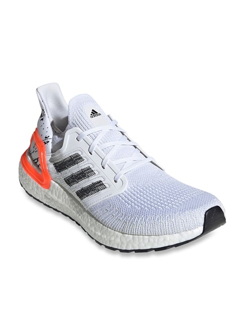 Adidas ultraboost 20 white clearance mens