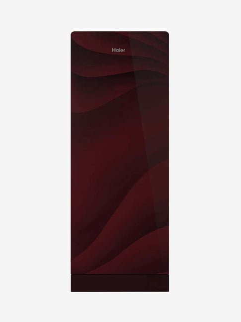 Haier 220L 3 Star 2020 Direct Cool Single Door Refrigerator Red, HRD 2203PWG E Haier Electronics TATA CLIQ