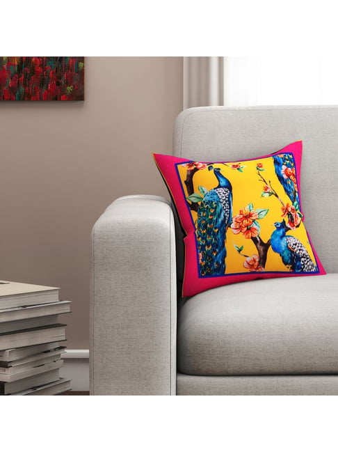 SEJ by Nisha Gupta Multicolor Cushion Covers - Set of 1-picture-15