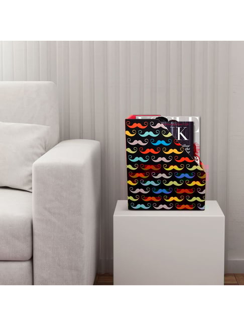 SEJ by Nisha Gupta Multicolor Magazine Rack - Set of 1