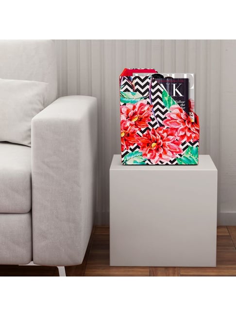 SEJ by Nisha Gupta Multicolor Magazine Rack - Set of 1