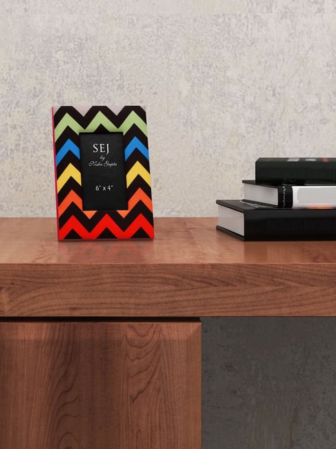 SEJ by Nisha Gupta Multicolor Wooden Photo Frame