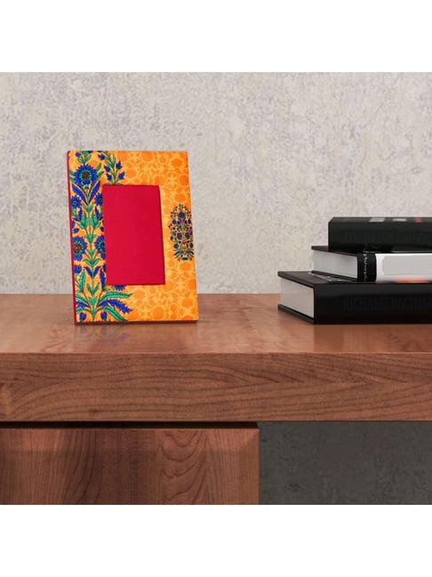 SEJ by Nisha Gupta Mustard Wooden Photo Frame