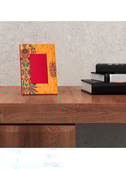 SEJ by Nisha Gupta Mustard Wooden Photo Frame