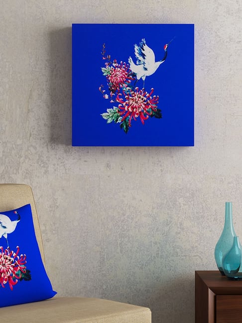 SEJ by Nisha Gupta Blue Framed Wall Art - Set of 1-picture-41