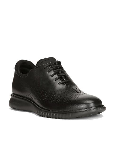 Cole Haan Zerogrand Laser Wingtip Black Sneakers