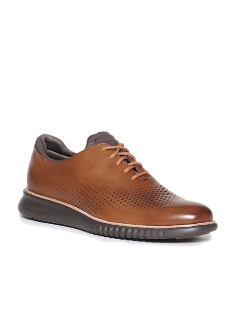 Buy Cole Haan Laser Wingtip Tan Sneakers for Men at